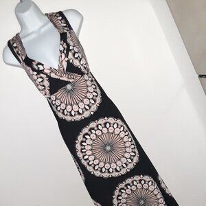 INC Maxi Dress *Resort Wear, Subtle Metal Studs, Pull-Over, Surplus Wrap, XL